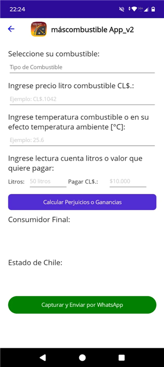 mascombustible App_v2 screenshot1