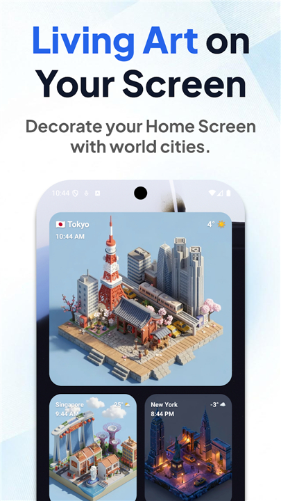 DayCity: Weather Clock Widget screenshot2