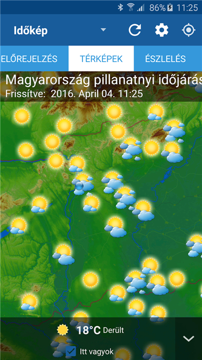 Időkép screenshot3