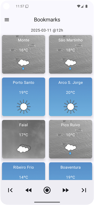 MadeiraWeather screenshot1