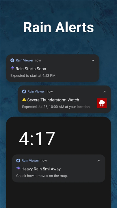 Rain Viewer: Weather Radar Map screenshot3