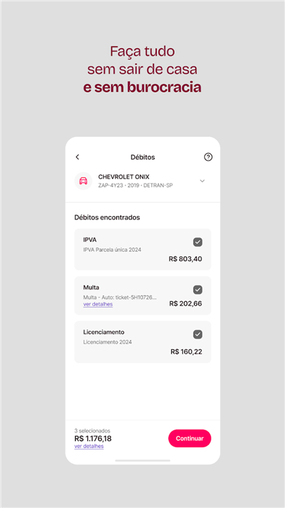 Zapay: Pagar IPVA 2026, multas screenshot7