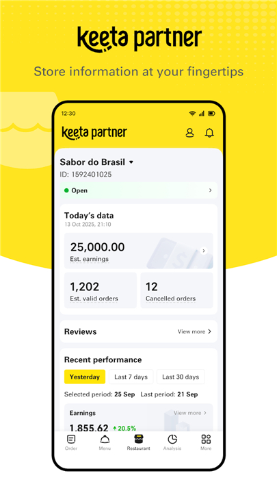 Keeta Partner screenshot1