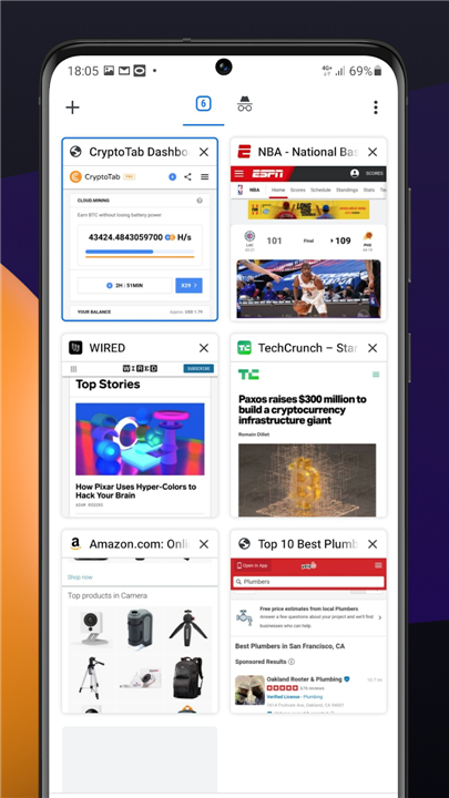 CryptoTab Browser Lite screenshot3