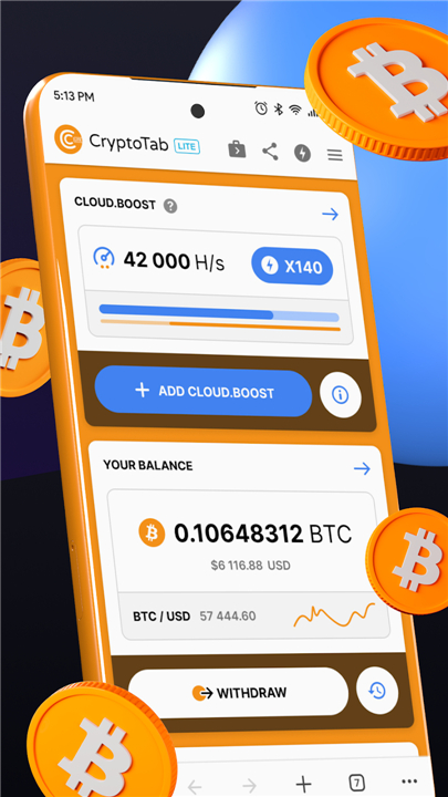 CryptoTab Browser Lite screenshot6