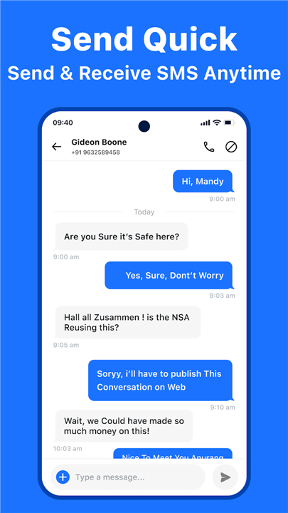 Messenger : Text Messages screenshot2