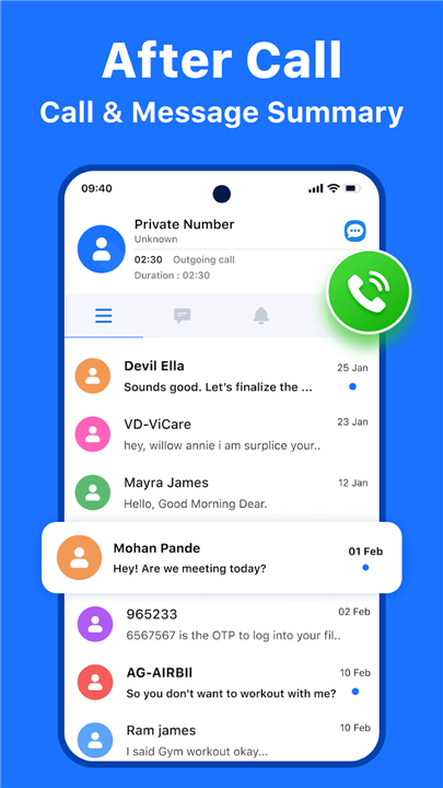 Messenger : Text Messages screenshot6