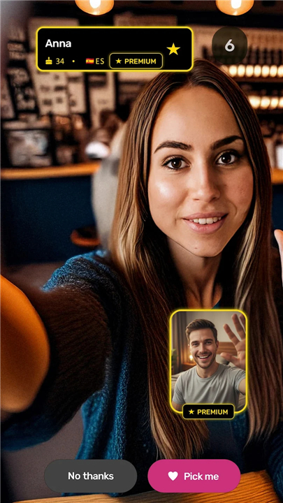 PickMeToo - video call dating screenshot1