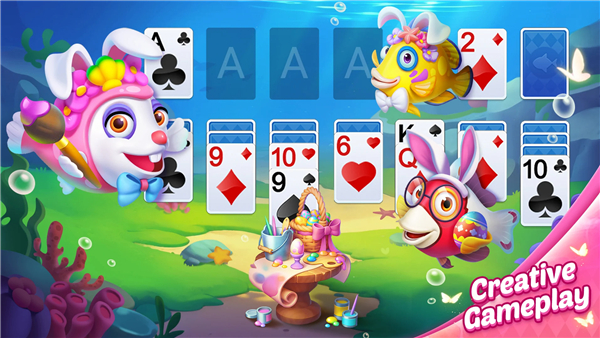 Solitaire 3D Fish screenshot1