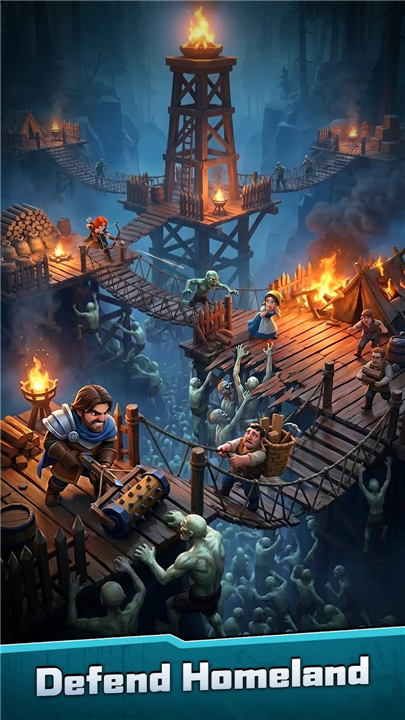 Kingdom Fall: Zombie Defense screenshot1