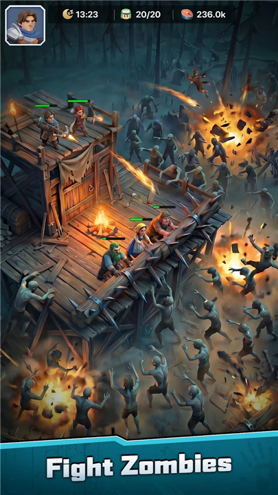 Kingdom Fall: Zombie Defense screenshot4