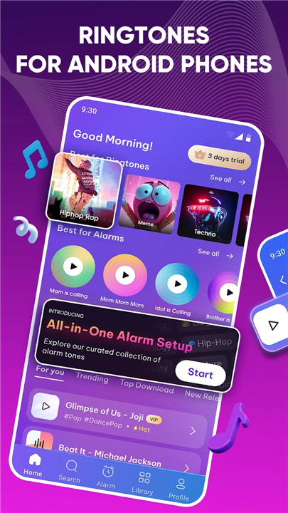 Ringtones for android phones screenshot1