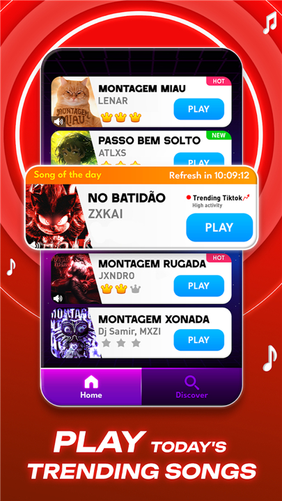 Music Piano 7: Rush Song Games screenshot1