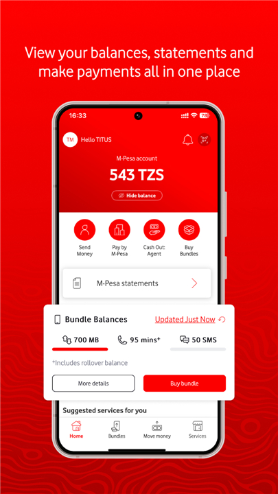 M-Pesa Tanzania screenshot3