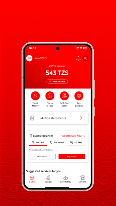 M-Pesa Tanzania screenshot2