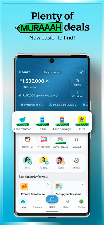 GoPay: Transfer, Payment, QRIS screenshot1