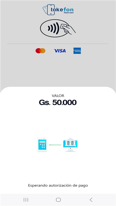 Tokefon Bancard screenshot1