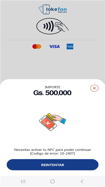 Tokefon Bancard screenshot3