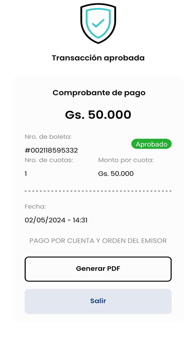 Tokefon Bancard screenshot2