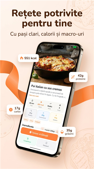 Mealee - Plan Alimentar&Rețete screenshot5