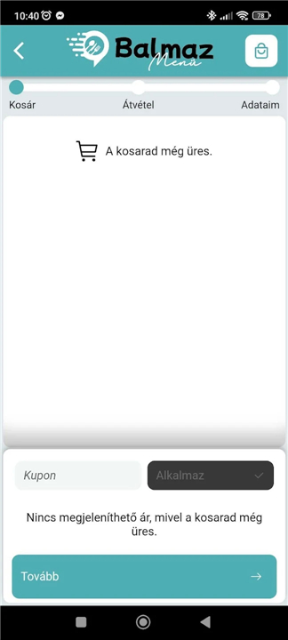 Balmaz Menü screenshot4