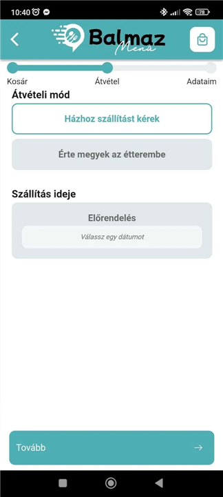 Balmaz Menü screenshot5