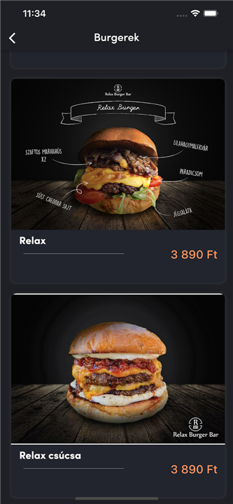 Relax Burger Bár Dunaharaszti screenshot3