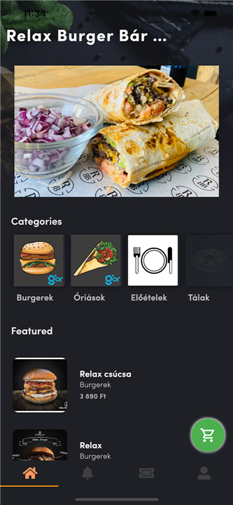 Relax Burger Bár Dunaharaszti screenshot2