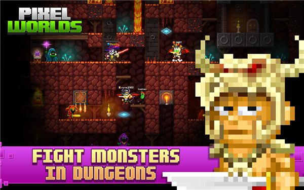 Pixel Worlds: MMO Sandbox screenshot3