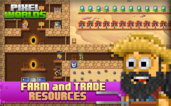 Pixel Worlds: MMO Sandbox screenshot6