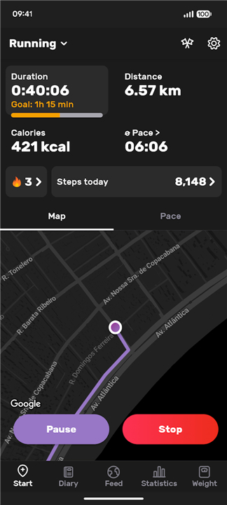 Running Tracker App – FITAPP screenshot8