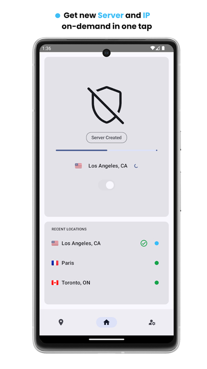 Serverless VPN - UpVPN screenshot1