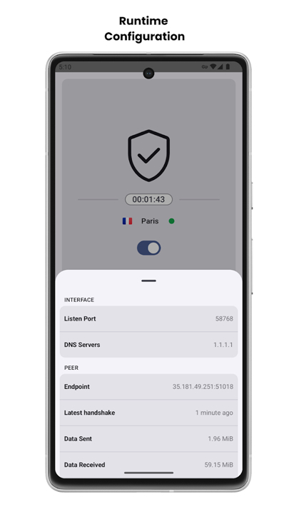 Serverless VPN - UpVPN screenshot3