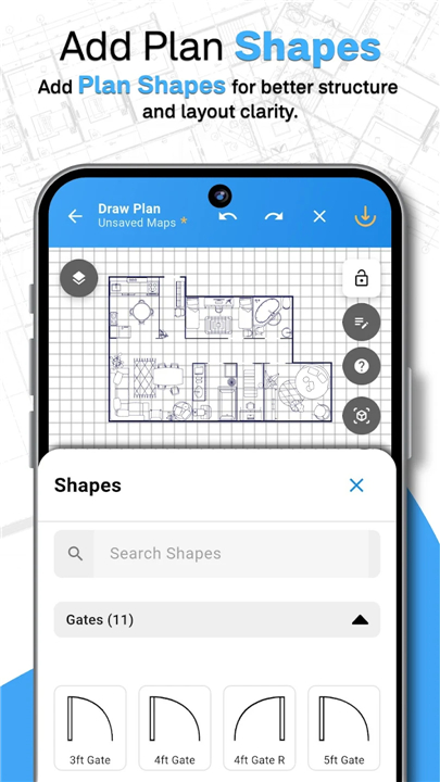 Floor Plan Designer: Home Map screenshot4