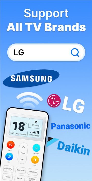 Universal AC Remote Control screenshot3