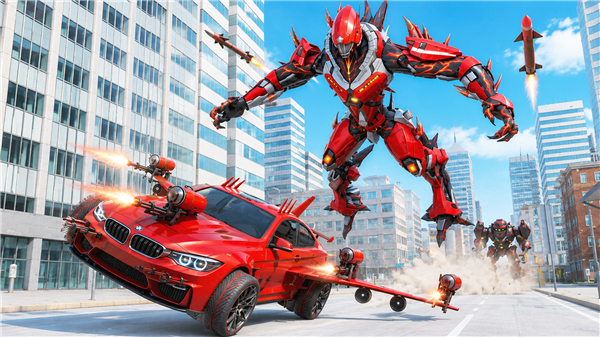 Robot Transform Fight Game 3D screenshot2