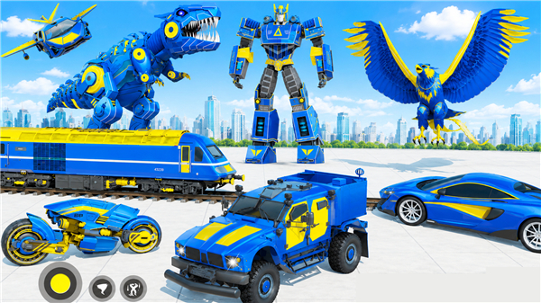 Robot Transform Fight Game 3D screenshot3