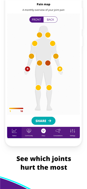 RheumaBuddy - Track your RA screenshot6