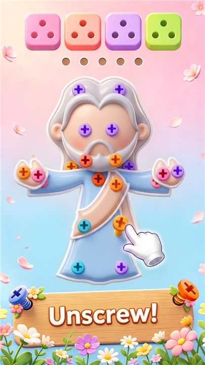 Unscrew Family:Bolt Puzzle screenshot1
