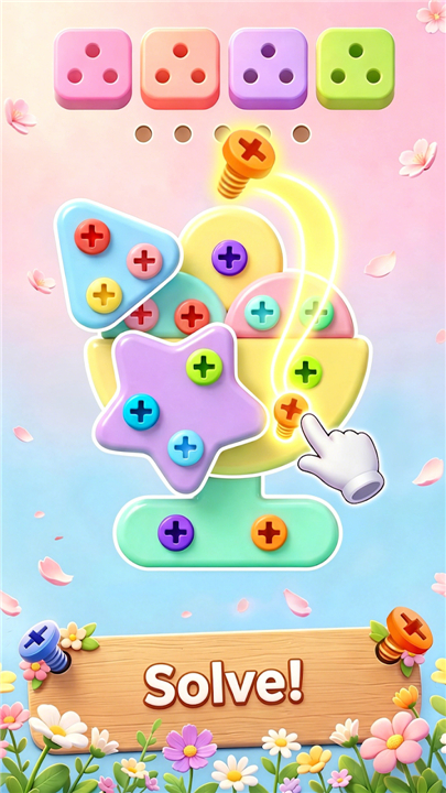 Unscrew Family:Bolt Puzzle screenshot4