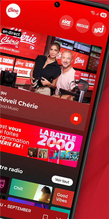 Chérie FM : Radios & Podcasts screenshot2