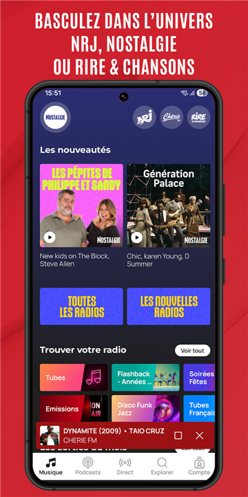 Chérie FM : Radios & Podcasts screenshot6