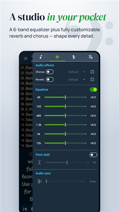 MIDI Clef Karaoke Player screenshot3