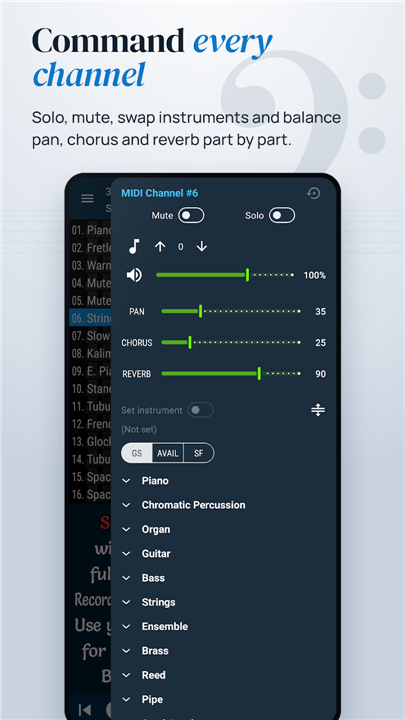 MIDI Clef Karaoke Player screenshot4
