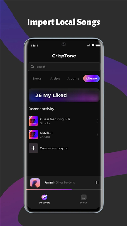 CrispTone: Offline Music screenshot3