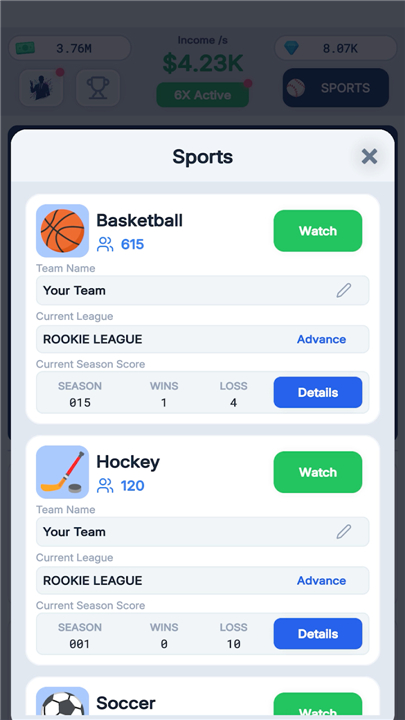 Sport Star - Team Manager Game screenshot7