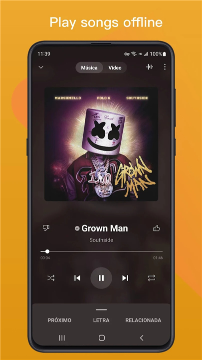 Music Player & MP3:Luck Music screenshot4