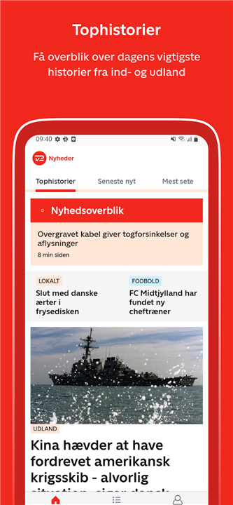 TV 2 Nyheder screenshot1