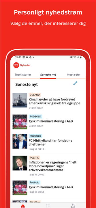 TV 2 Nyheder screenshot3