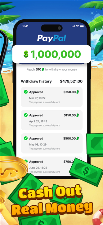 Tropical Crush: Win Cash Prize screenshot1